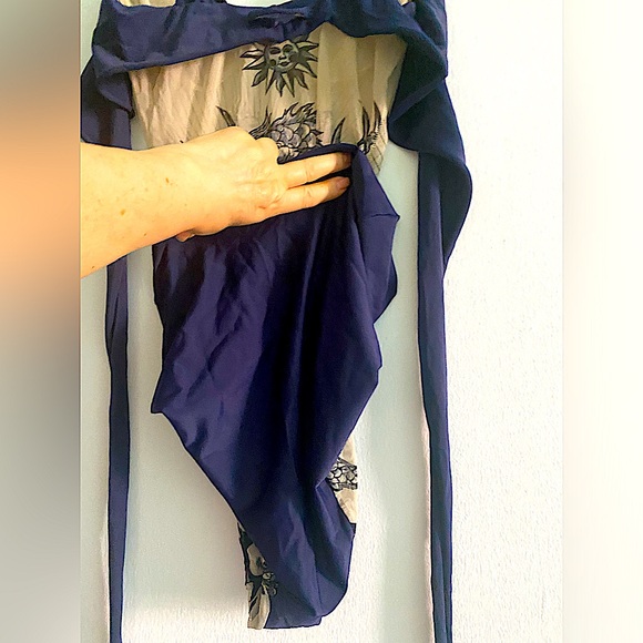 JEAN PAUL GAULTIER SOLEIL ONE PIECE BATHING SUIT, SIZE S/M, VINTAGE. - Picture 3 of 7